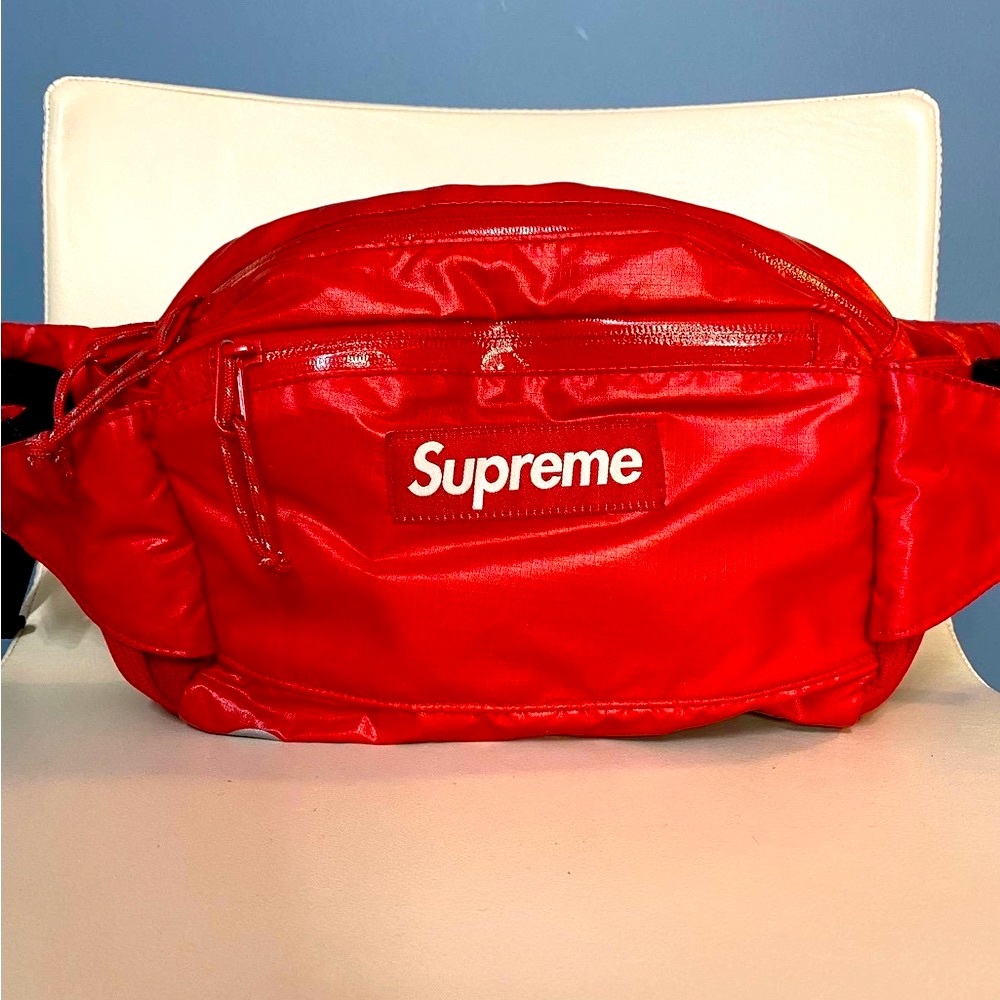 Unisex Supreme Red Waist Bag (SS17)